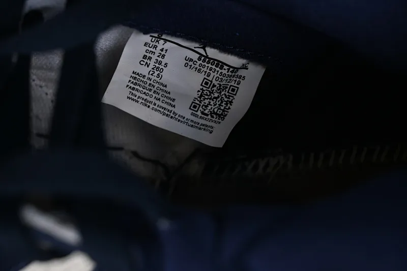 All categories Air Jordan Jordan series basketball shoes Air Jordan 1 High LW version Air Jordan 1 AJ1 Joe 1 Obsidian North Carolina Blue Black Blue Toe 555088-140